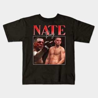 Nate Diaz Homage Kids T-Shirt